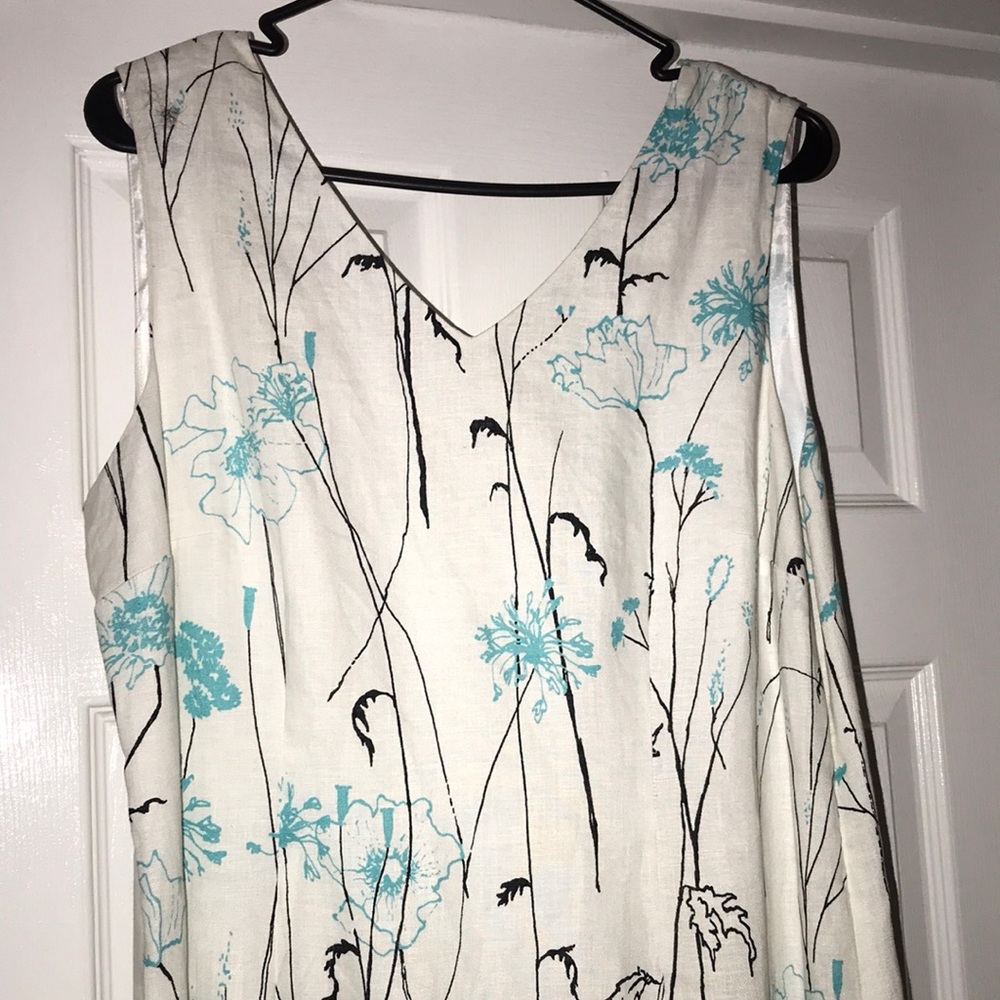 Madison Studio white floral dress